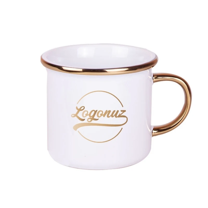Logo Baskılı Nescafe Fincani Gold Detaylı 4